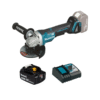 Combo Makita 10 - Máy Mài Góc Dùng Pin DGA408ZX1 + Pin 3.0Ah + Đế Sạc Nhanh